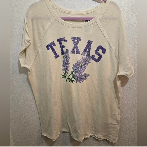 We the Free Texas Bluebonnet Tee-Large - Picture 4 of 8